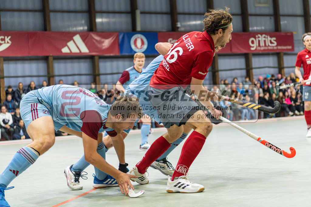 SM_2025-01-10_mD85_-8 | 1.Bundesliga Hallenhockey  (M) UHC - DCADA  / 9:7 (3:4)