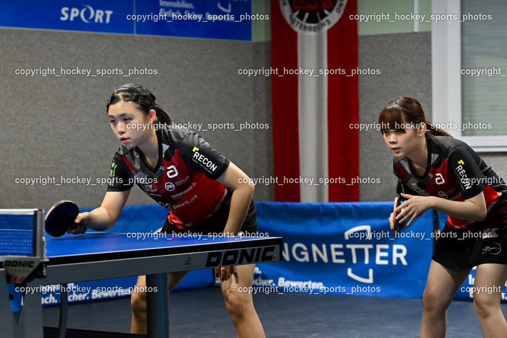 SCO Sprengnetter Bodensdorf vs. SU Sparkasse Kufstein  | Yui Harada, Chi-Shiuan Chen, SCO Sprengnetter Bodensdorf vs. SU Sparkasse Kufstein , SCO Sprengnetter Bodensdorf vs. SU Sparkasse Kufstein am 08.02.2026 in Bodensdorf (SCO Sportheim), Austria, (Photo by Bernd Stefan)