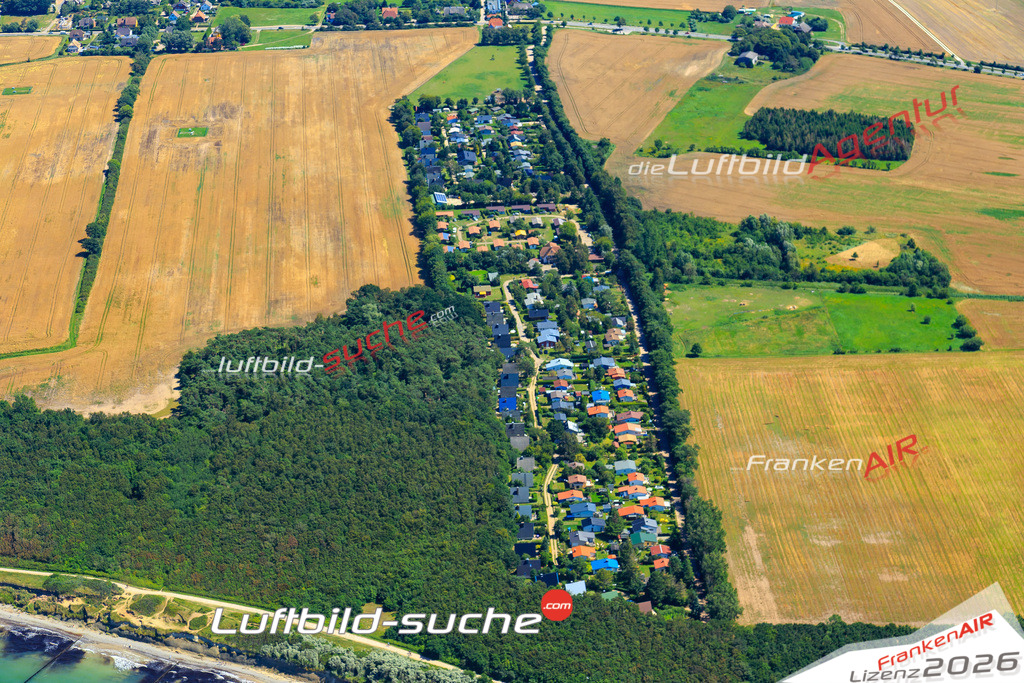 Die Luftaufnahme der Stadt Wustrow wurde vom UL-Flugzeug heraus erstellt ( keine Drohne )- hohe Auflösung für beste Qualität