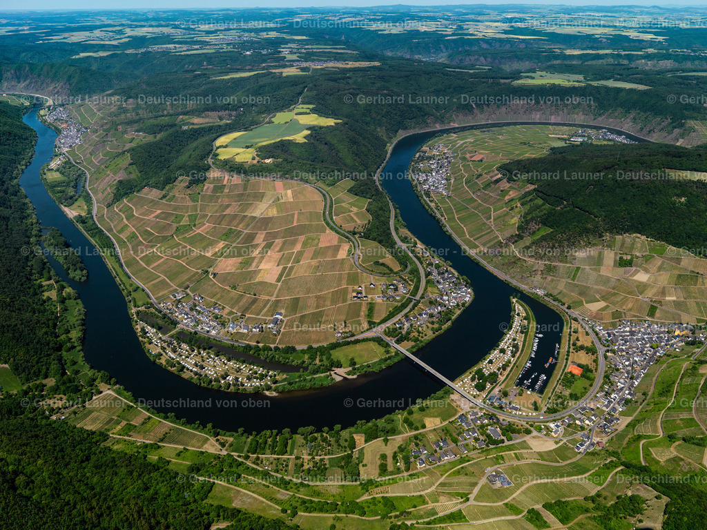 3114518 | Weinberge und Mosel bei Nehren