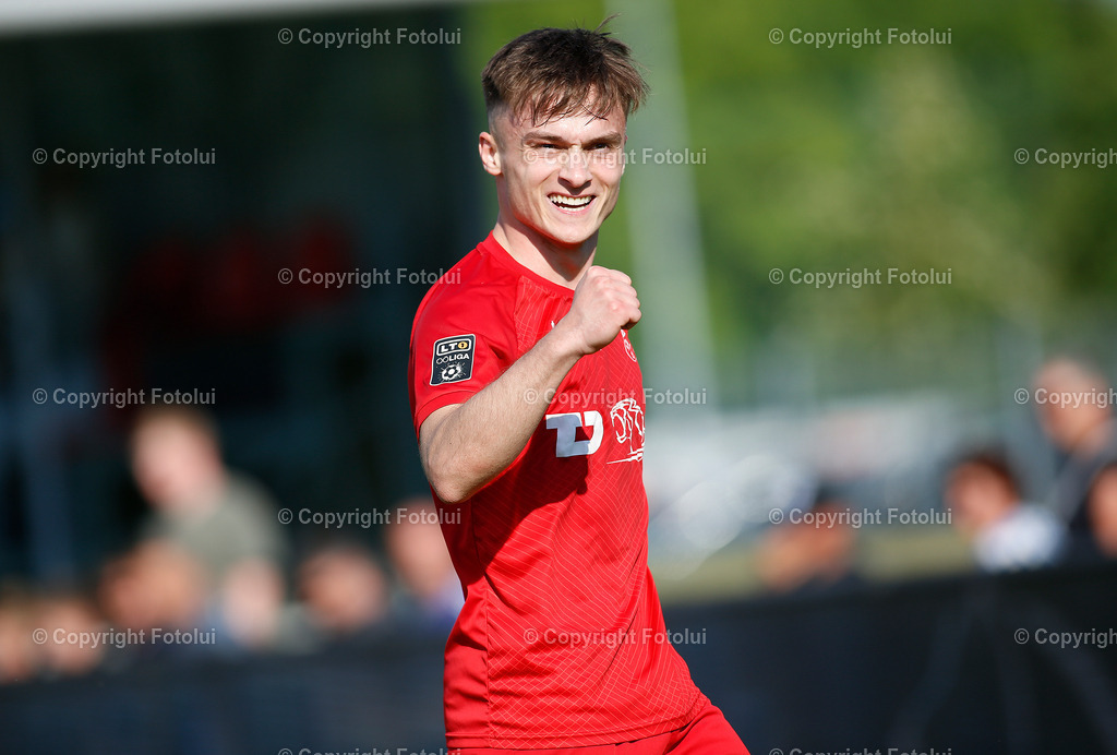 A_LUI_090526_27 | SPORT FUSSBALL LT1 OOE LIGA ASKOE OEDT 1B -UNION GSCHWAND 09.052026 IM BILD: JUBEL VON KHAMZAT CHAKAYEV (OEDT 1B) NACH SEINEM TRAUMTOR ZUM 2:0  FOTO: FOTOLUI
