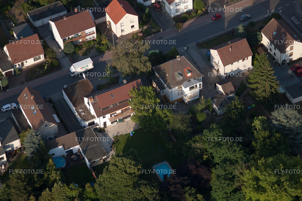 Ortsansicht | Luftbild: Ortsansicht im Ortsteil Dannstadt in Dannstadt-Schauernheim im Bundesland Rheinland-Pfalz in Deutschland. Foto: IMG_68940.jpg vom 24.06.2014 durch Werner Riehm/FLY-FOTO.de - Realisiert mit Pictrs.com