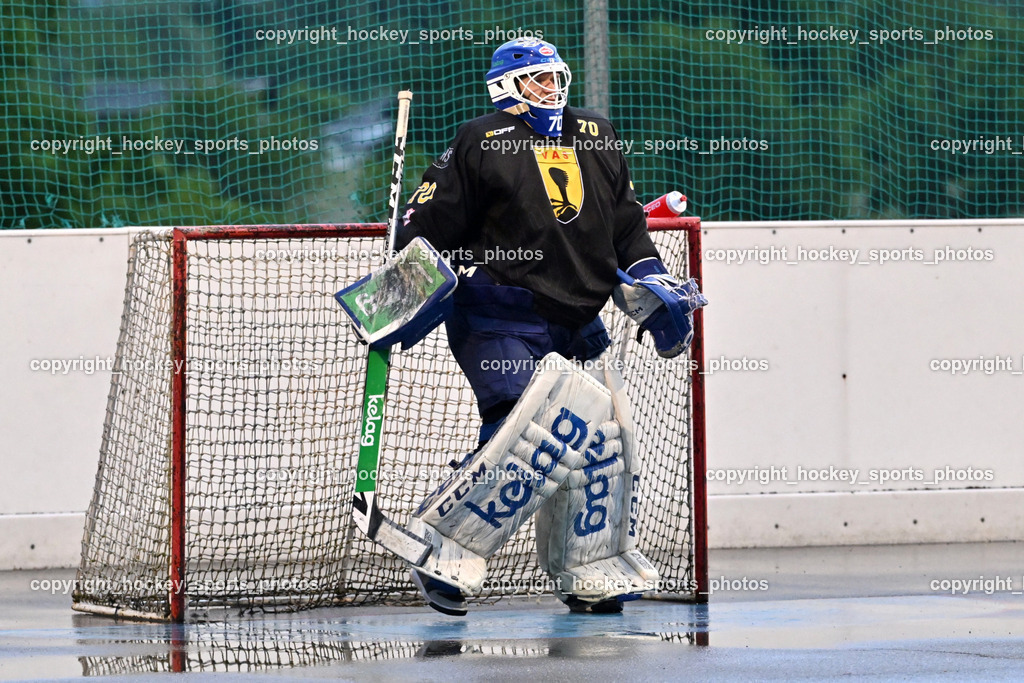 VAS Ballhockey Villach vs. ASKÖ Villach Ballhockey | #70 Moser Lukas, VAS Ballhockey Villach vs. ASKÖ Villach Ballhockey, VAS Ballhockey Villach vs. ASKÖ Villach Ballhockey am 28.05.2025 in Villach (Alpen Arena ), Austria, (Photo by Bernd Stefan)