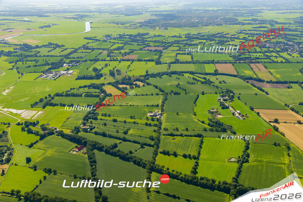 Luftbild Vs Google Maps  Neuenfähre  Wrohm -Das Luftbild wurde 2025 vom UL-Flugzeug heraus erstellt ( keine Drohnenluftbilder ) - Hochauflösende Luftaufnahme -Nicht vergleichbar mit Google Maps oder Satelittenbilder- Die Geschenkidee !Mit Lizenz und Bildrechte bestellbar