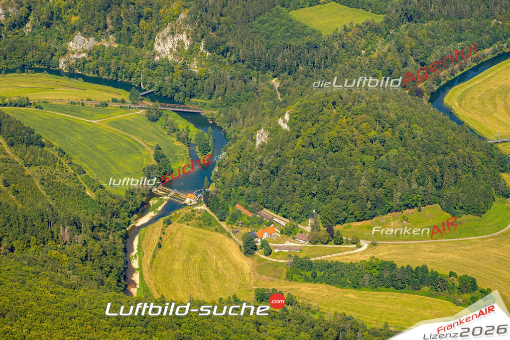 Das Luftbild zeigt : St Maurus Beuron - Die Luftaufnahme wurde 2024 vom UL-Flugzeug aus erstellt ( keine Drohne ) - Hochauflösende Luftaufnahme - Für grossformatige Ausdrucke geeignet. Die Geschenkidee !Mit Lizenz und Bildrechte bestellbar