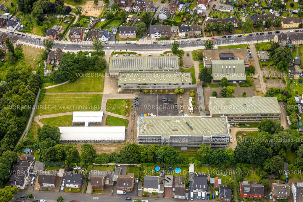 Bottrop240701147 | Luftbild, Janusz-Korczak-Gesamtschule, Nord-Ost, Bottrop, Ruhrgebiet, Nordrhein-Westfalen, Deutschland