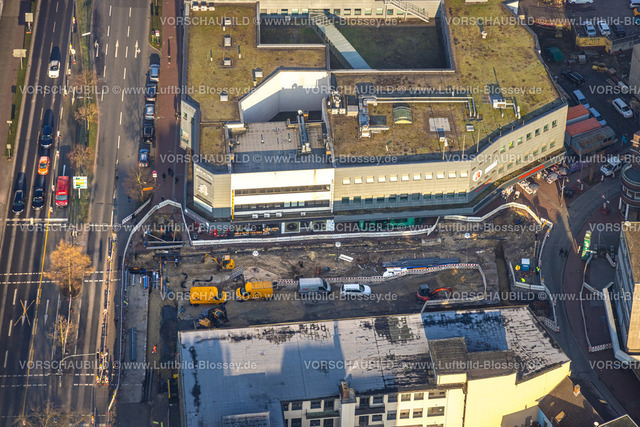Hamm250200754Mitte | Luftbild, Baustelle Westentor am City-Center, Bundesstraße 63 Westring, Mitte, Hamm, Ruhrgebiet, Nordrhein-Westfalen, Deutschland