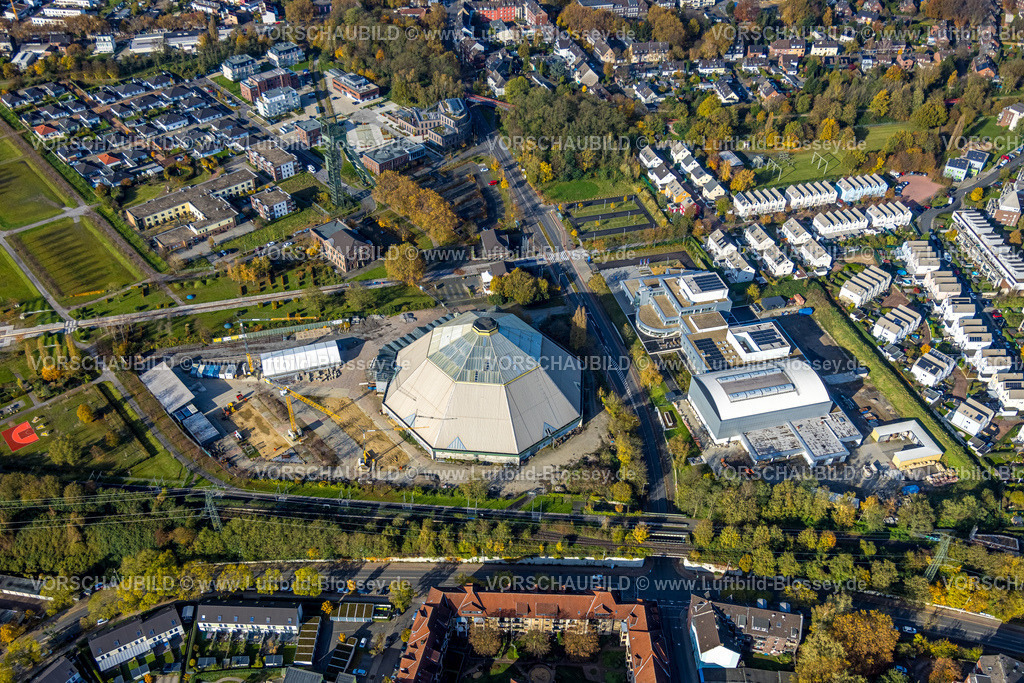 Oberhausen231100151Ausbildungszentrum_Print9999Pixel300dpi | Luftbild des Berufsförderungswerk der Bauindustrie NRW gGmbH, Osterfeld, Oberhausen, Ruhrgebiet, Nordrhein-Westfalen, Deutschland