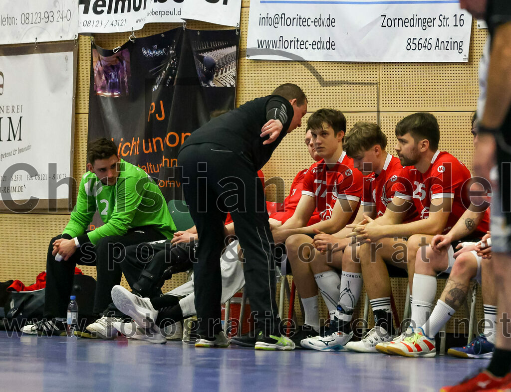 2023-04-01_045_SV_Anzing_gegen_TuS_Prien | Anzing, Deutschland, 01.04.2023:
Handball, Bezirksliga 2022 / 2023, 12. Spieltag, SV Anzing gegen TuS Prien, Endergebnis: 

Foto: Christian Riedel / fotografie-riedel.net