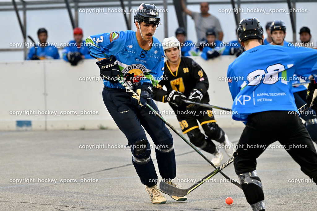 ASKÖ Hockey Villach vs. VAS Ballhockey  | #3 Fertschai Mathias ASKÖ Villach Hockey, ASKÖ Hockey Villach vs. VAS Ballhockey , ASKÖ Hockey Villach vs. VAS Ballhockey  am 06.07.2025 in Villach (Alpen Arena ), Austria, (Photo by Bernd Stefan)
