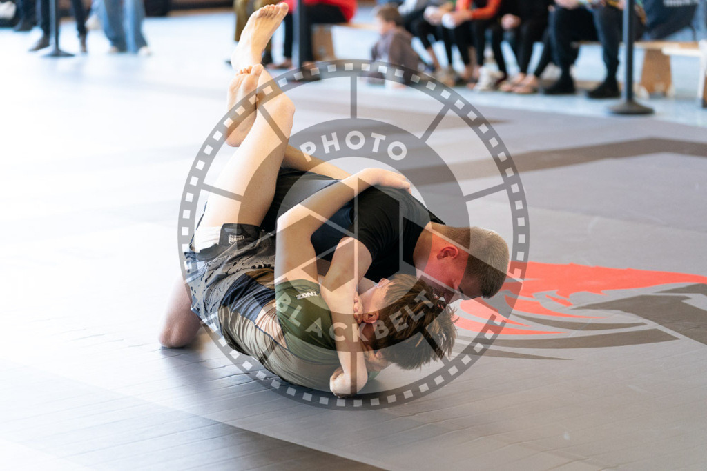 20250329PBB0765 | Fighters compete during the International Luta Livre (ILLCS) Germany IX Spring 2025 Competition spring on March 29, 2025 in Hannover, Germany.© Chiara Dazi
