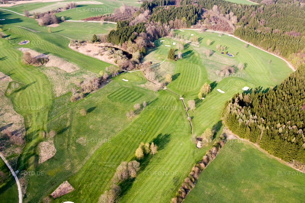 Luftbild: Gelände des Golfplatz Golf-Club Tutzing im Ortsteil Traubing in Tutzing im Bundesland Bayern in Deutschland. Foto: IMG_17939.jpg vom 15.04.2009 durch Werner Riehm/FLY-FOTO.de