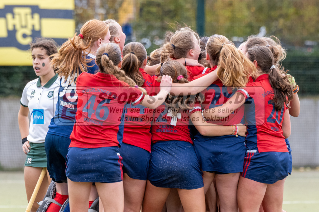 SFE_20231022_0168 | Deutsche Meisterschaft Weibliche U16 Finale Uhlenhorst Mülheim - Düsseldorfer HC am 22.10.2023 in Köln (Düsseldorfer Hockeyclub 1905 e.V.), Photo: Stephan Fehrmann 2023 (Sports-Gallery)