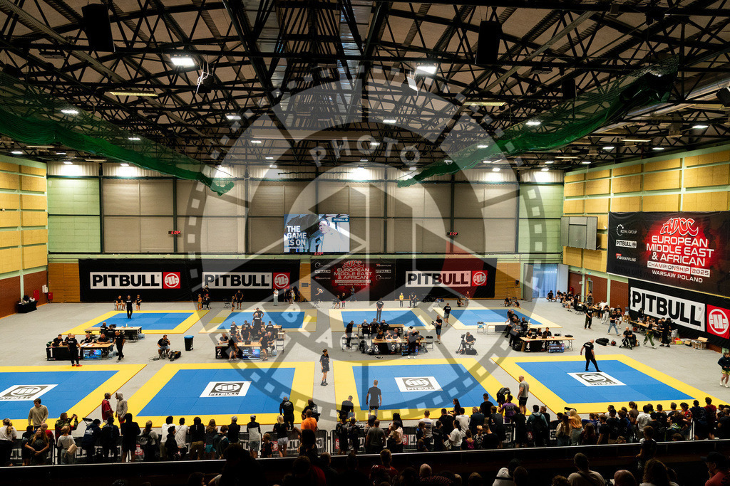 20250906PBB0001 | Fighters compete during the ADCC European Trials  competition in Warsaw, Poland, on September 6, 2025.