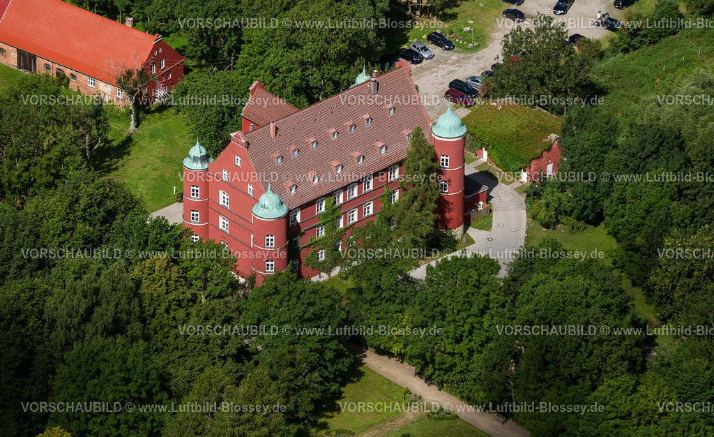 Ruegen12083127SchlossSpyker | Luftbild, Schlosshotel, Schloss Spyker, Schwedenschloss,  Glowe, Insel Rügen, Mecklenburg-Vorpommern, Deutschland, Europa