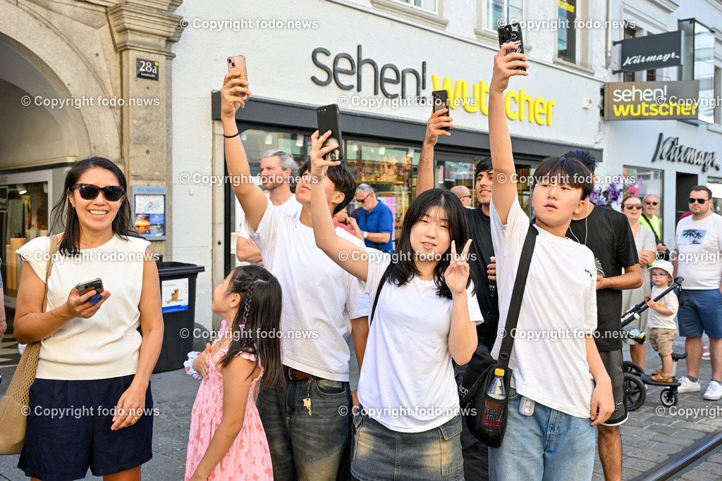 Pflasterspektakel_ 36. Linzer Pflasterspektakel 2024_ 18.07.2024-30 | 18.07.2023, Linz, AUT, 36. Linzer Pflasterspektakel 2024, im Bild diverse Kuenstler