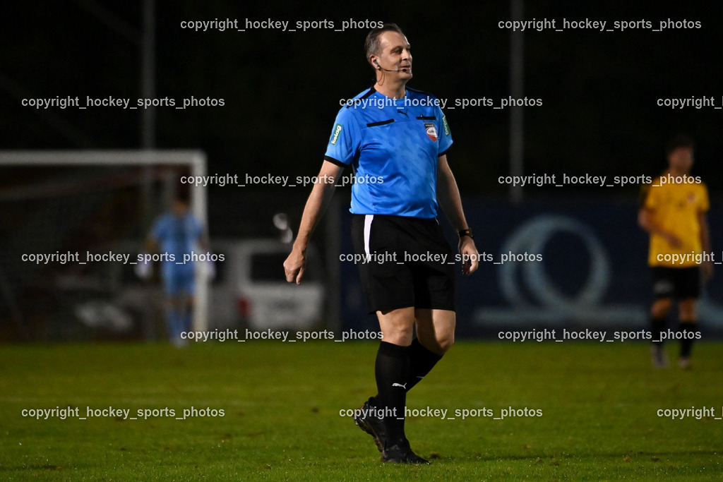 FC KAC 1909 vs. FC Nussdorf Debant | Günter Messner Referee, FC KAC 1909 vs. FC Nussdorf Debant, FC KAC 1909 vs. FC Nussdorf Debant am 19.09.2025 in Klagenfurt (Sportplatz KAC), Austria, (Photo by Bernd Stefan)