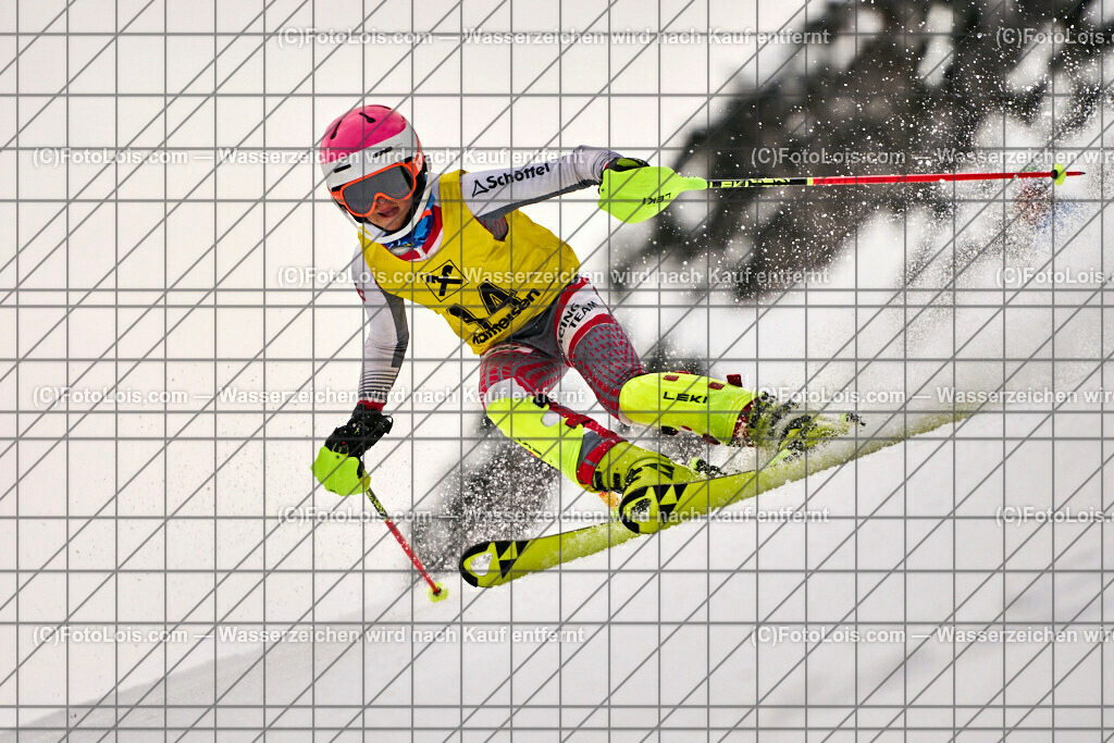 ALP8150_NOe-Kinder-LM_SL-I_Hochkar_Oberhofer Lukas | (C)FotoLois.com, Alois Spandl. NÖ Kinder-Landesmeisterschaft, SLALOM im Draxlerloch am Hochkar, erster Lauf, So 18. Februar 2024.
