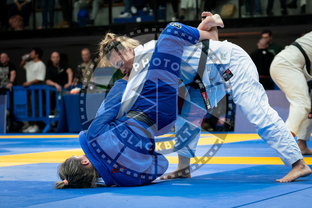 20240126PBB1532 | Fighters compete during the Brazilian Jiu-Jitsu European Championship of the IBJJF in Paris, France, on January 26, 2024.
