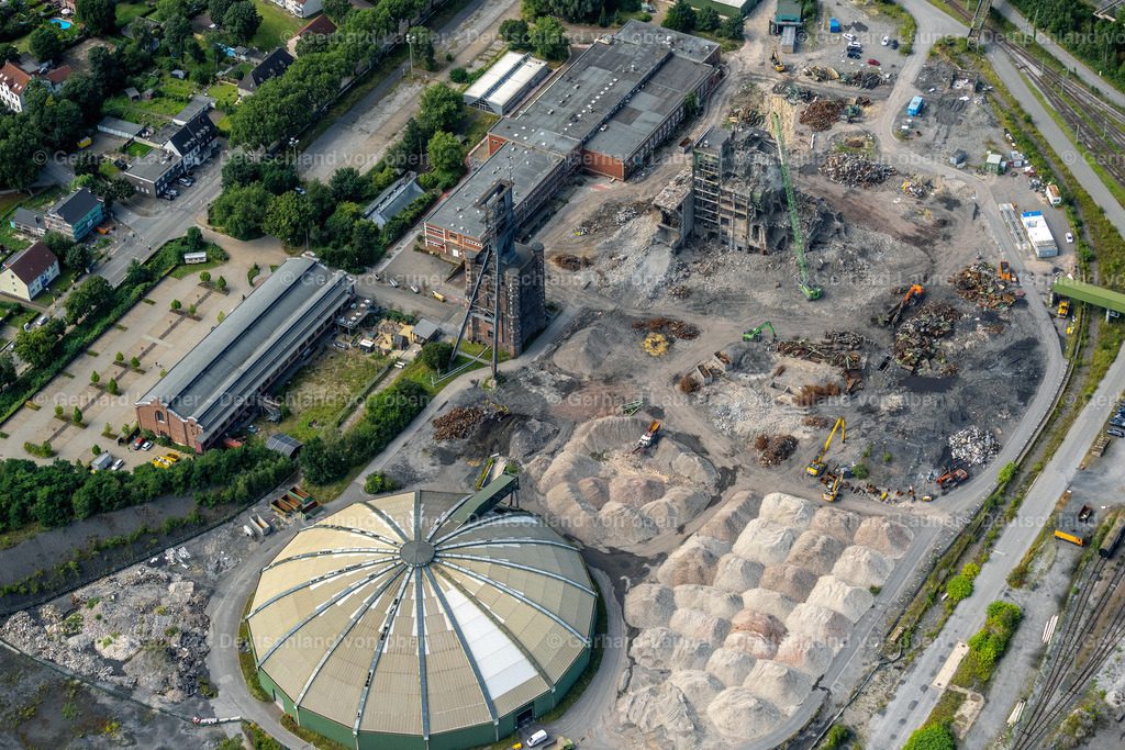 4050137 | Abrissarbeiten an der Zeche Prosper, Bottrop