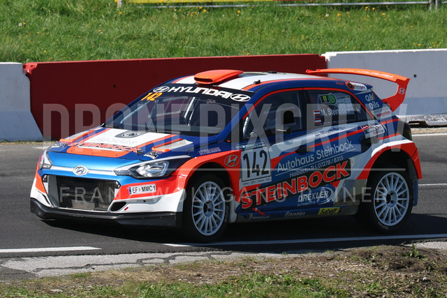 FIA European Hill Climb Championship – Rechberg 2026 | FIA European Hill Climb Championship at Rechberg, held from 24 to 26 April 2026 near Tulwitz, Styria, Austria. The image shows Markus STEINBOCK (AUT) Hyundai i20 R5.
