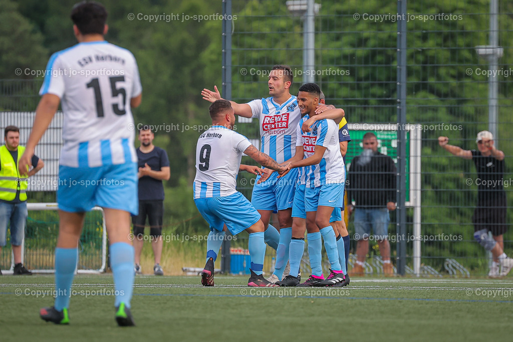 BQ3I5468 | 06.06.2023; Relegation zur Kreisliga B Dillenburg; Kunstrasenplatz Herborn; SG Guntersdorf/Herborn - SSV Hirzenhain; Ergebnis 5:1 (1:0)