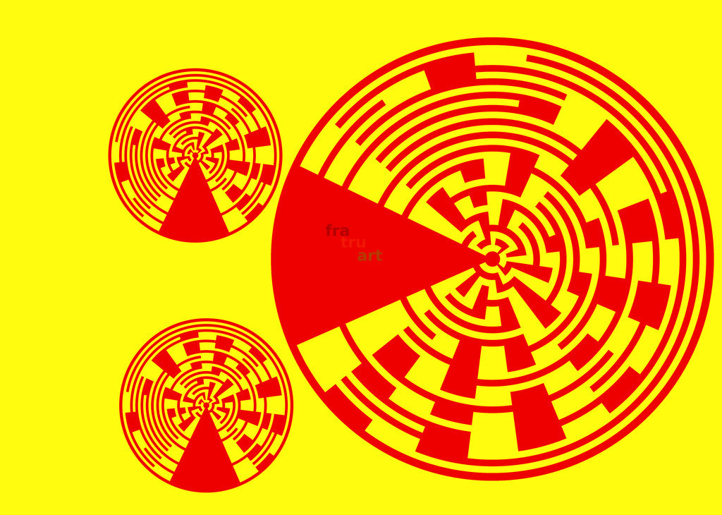 drei rote Bälle | Grafik - Realisiert mit Pictrs.com