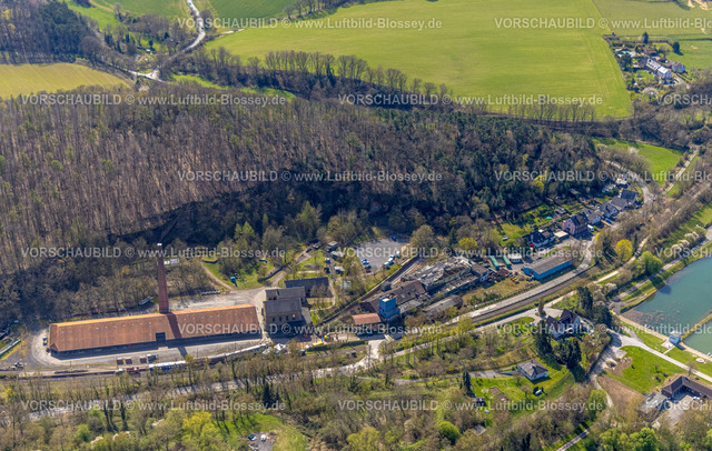 Witten220401357 | Luftbild, LWL-Industriemuseum Zeche Nachtigall, Bommern, Witten, Ruhrgebiet, Nordrhein-Westfalen, Deutschland