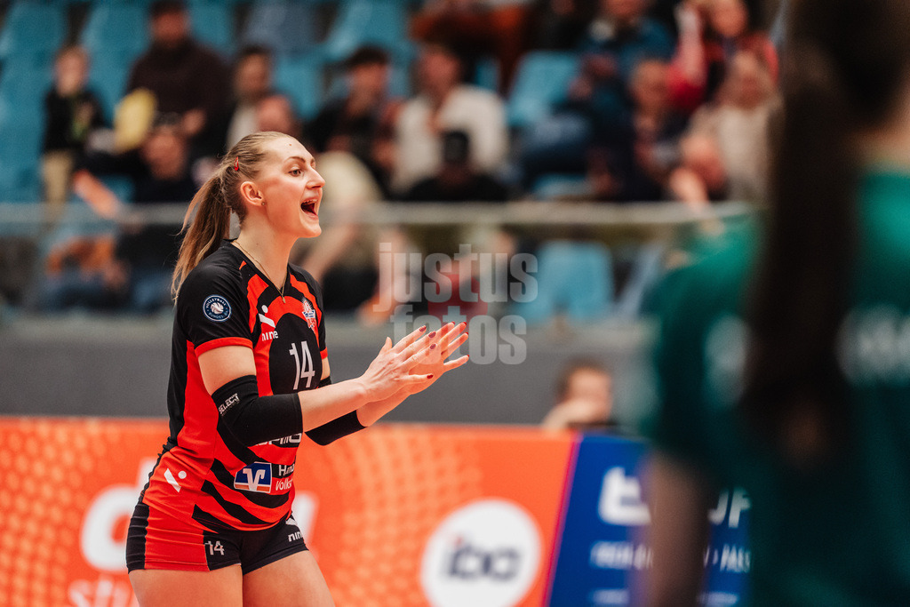 Volleyball | Frauen | Saison 2025/2026 | Volleyball Bundesliga | ETV Hamburger Volksbank Volleys vs. VfB Suhl LOTTO Thüringen | 07.03.2026 | Fiona Dittmann (#14, ETV Hamburger Volksbank Volleys)
