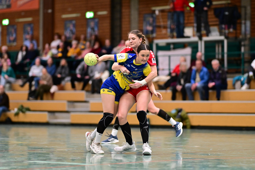 Handball I Frauen I Saison 2024-2025 I 3. Liga Staffel Nord I 11. Spieltag I Buxtehuder SV II - LIT Tribe 1912 | Der Sportfotograf. - Realisiert mit Pictrs.com