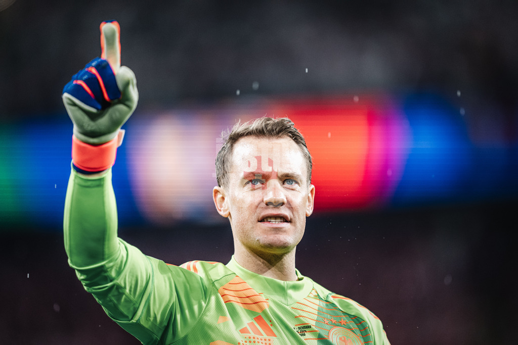 Fußball | Herren | UEFA-Fußball-Europameisterschaft 2024 | Achtelfinale | Deutschland vs. Dänemark | 29.06.2024 | Manuel Neuer (#1, Deutschland) jubelt