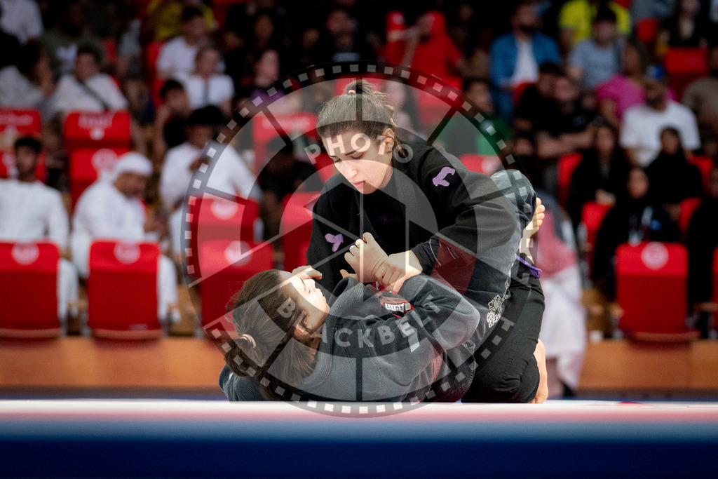 20231109PBB6156 | Fighters compete during the AJP World Professional Championship in the Mubadala Arena in Abu Dhabi, Arab United Emirates, on November 9, 2023.