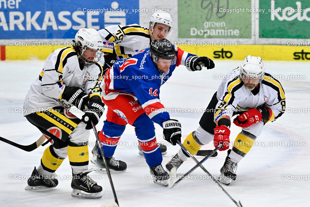Carinthian Team vs. HC Köttern 12.2.2024 | #14 Koppitsch Jakob, #79 Bobnar Marco, #81 Lobanov Yevhenii