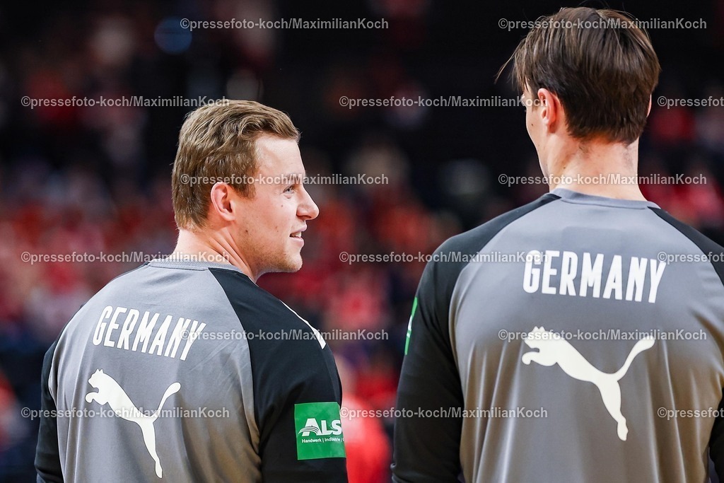 xIAJx150520261079 | 15.05.2026, xIAJx, Handball, Länderspiel, Testspiel, Dänemark - Deutschland, Royal Arena Kopenhagen: Moritz Sauter (Deutschland #49)