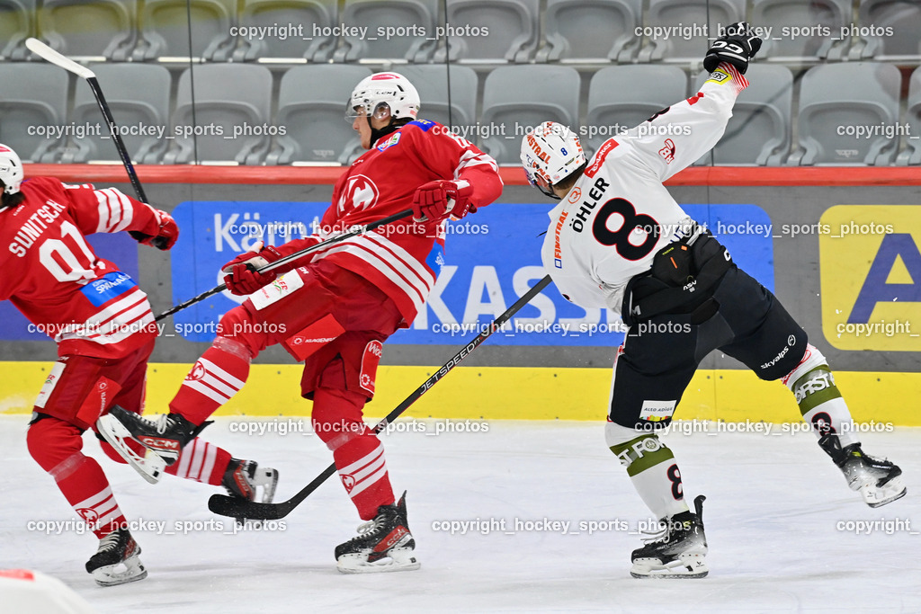 EC KAC Future Team vs. Rittner Buam 16.11.202 | #64 Preiml Maximilian, #8 Öhler Robert