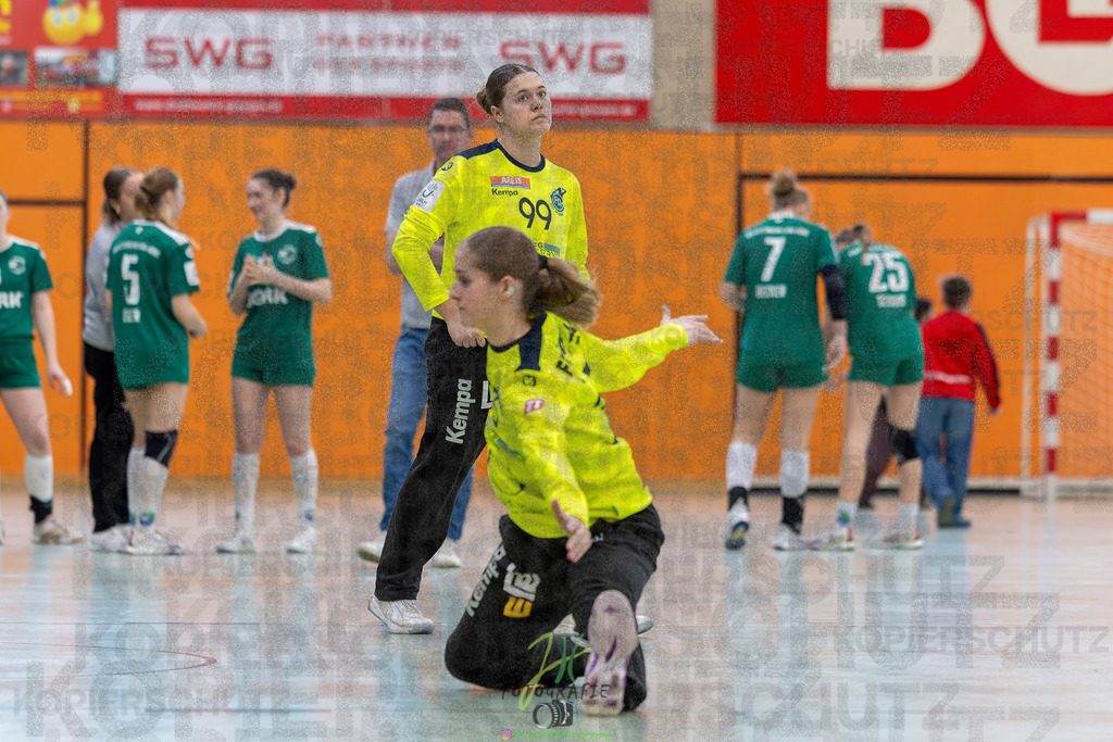 Jugendbundesliga wJA, Pokalrunde, HSG Kleenheim/Langgöns - Frisch Auf Göppingen | Jugendbundesliga wJA, Pokalrunde, HSG Kleenheim/Langgöns - Frisch Auf Göppingen am 28.02.2026 in Oberkleen (Weidig-Halle)Photo © 2026 - Jörg Heinrich - Realisiert mit Pictrs.com
