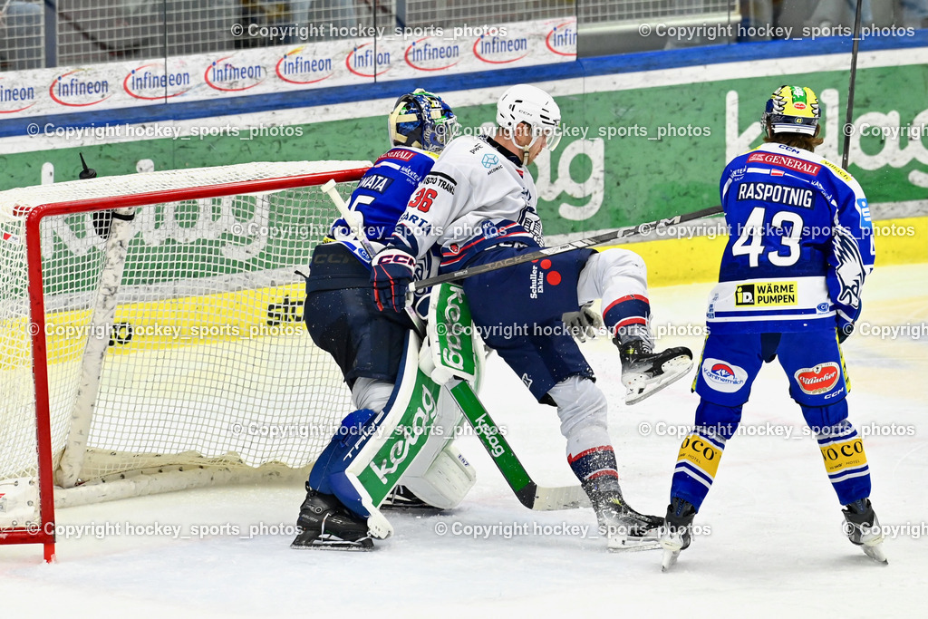 EC IDM Wärmepumpen VSV vs. Hydro Fehervar AV 19 | #35 Joe Cannata EC VSV, #36 Csanad Erdely Hydro Fehervar, #43 Julian Raspotnig EC VSV, EC IDM Wärmepumpen VSV vs. Hydro Fehervar AV 19, EC IDM Wärmepumpen VSV vs. Hydro Fehervar AV 19  am 17.01.2026 in Villach (Stadthalle Villach), Austria, (Photo by Bernd Stefan)