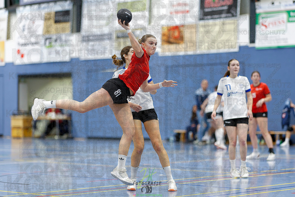 Frauen 2. Bezirksklasse; SG Rechtenbach - HSG Linden II | Frauen 2. Bezirksklasse; SG Rechtenbach - HSG Linden II am 16.11.2025 in Rechtenbach (Sporthalle Rechtenbach)Photo © 2025 - Jörg Heinrich - Realisiert mit Pictrs.com