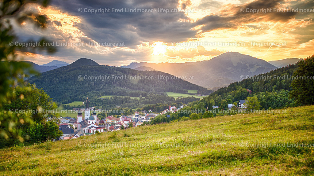 Stehralm Mariazell Abendsonne- | Fotos und Fotoprodukte - Realisiert mit Pictrs.com