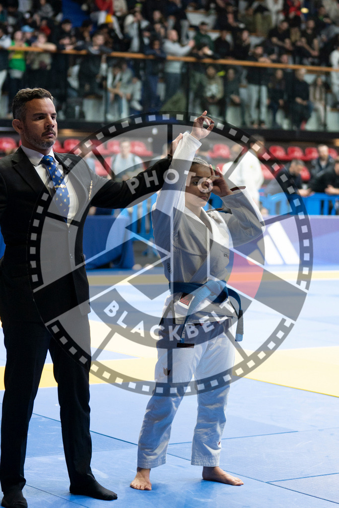 20240119PBB2194 | Fighters compete during the IBJJF European Championship in Paris, France, on January 19, 2024.