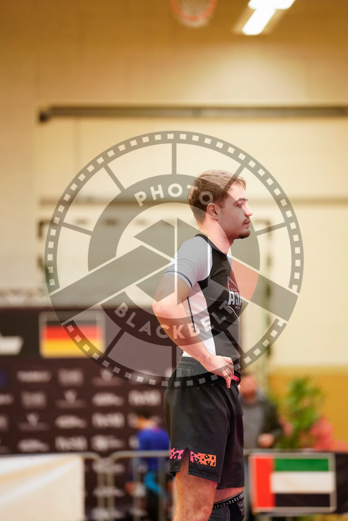 20240203PBB09813 | Fighters compete during the Brazilian Jiu-Jitsu Championship of the AJP Tour in Maintal by Frankfurt am Main, Germany, on February 2, 2024.