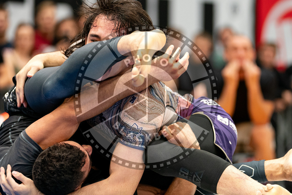 20230916PBB5282 | Fighters compete during the grappling tournement ADCC Trials (European, Middle East and African Championship) in Warsaw, Poland, on September 16, 2023.
