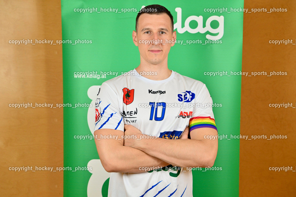 SC Ferlach Media Day | #10 Perkusic Toni, SC Ferlach Media Day, SC Ferlach Media Day am 19.08.2024 in Ferlach (Ballspielhalle Ferlach), Austria, (Photo by Bernd Stefan)