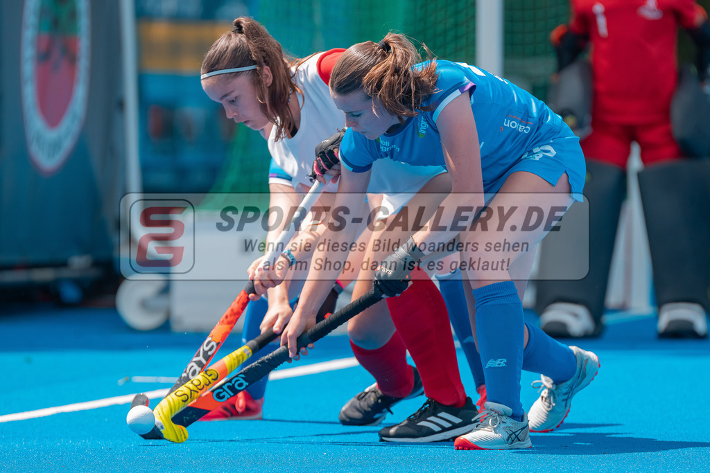 HK_20230712_101458 | Euro Hockey WU18 Scotland vs France Championship Girls &amp; Boys am 12.7.2023 CHTC , Krefeld ,