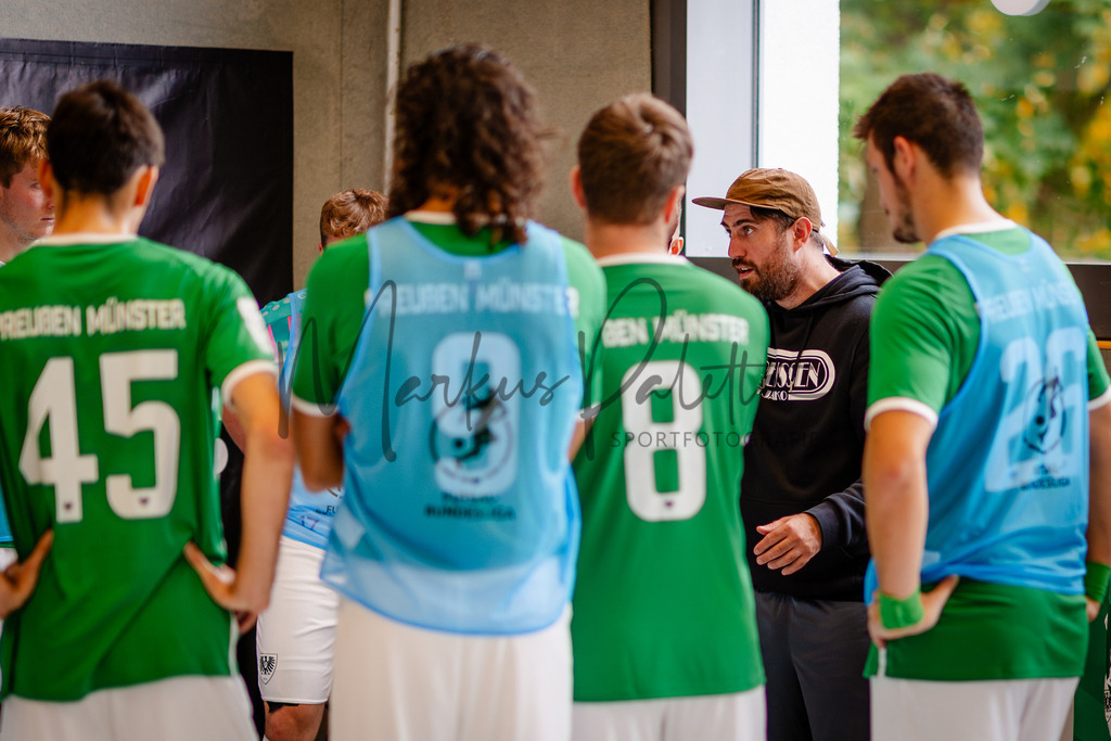Futsal-Bundesliga, Saison 2025/2026, 4. Spieltag: SC Preußen Münster - SV Pars Neu-Isenburg | Futsal-Bundesliga, Saison 2025/2026, 4. Spieltag, SC Preußen Münster empfängt SV Pars Neu-Isenburg in der Universitäts-Sporthalle in Münster. Foto: sportfotografie.ms | Markus Paletta - Realisiert mit Pictrs.com