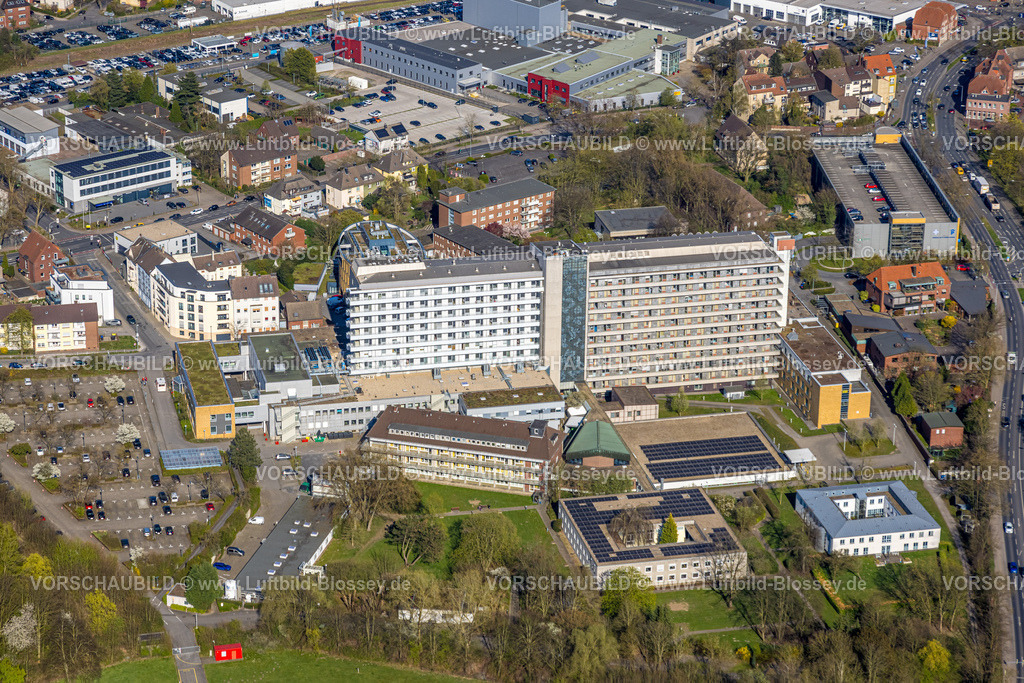 Luenen250404009 | Luftbild, St. Marien Hospital Allgemeinkrankenhaus, Lünen, Ruhrgebiet, Nordrhein-Westfalen, Deutschland