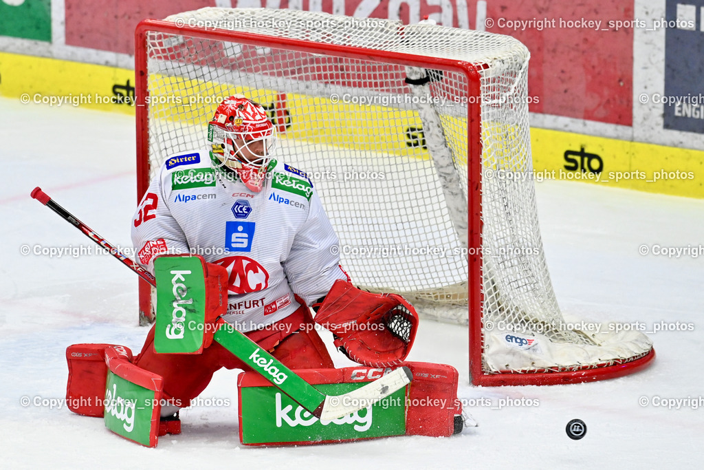 EC IDM WÄRMEPUMPEN VSV vs. EC KAC | #32 Dahm Sebastian EC KAC, EC IDM WÄRMEPUMPEN VSV vs. EC KAC, EC IDM WÄRMEPUMPEN VSV vs. EC KAC am 02.02.2025 in Villach (Stadthalle Villach), Austria, (Photo by Bernd Stefan)