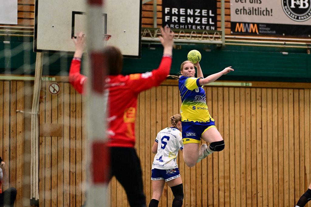 Handball I Juniorinnen I Saison 2025-2026 I JBLH wA I 5. Spieltag I Buxtehuder SV - JSG Fredenbeck-Stade-Harsefeld | Der Sportfotograf. - Realisiert mit Pictrs.com
