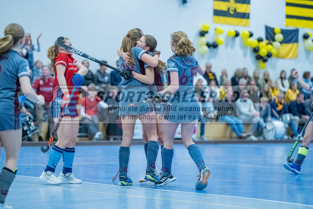 HK_20240303_109248 | Spiel um Platz 3 Deutsche Meisterschaft WU16 am 3.3.2024 Halle DHC, Düsseldorf ,