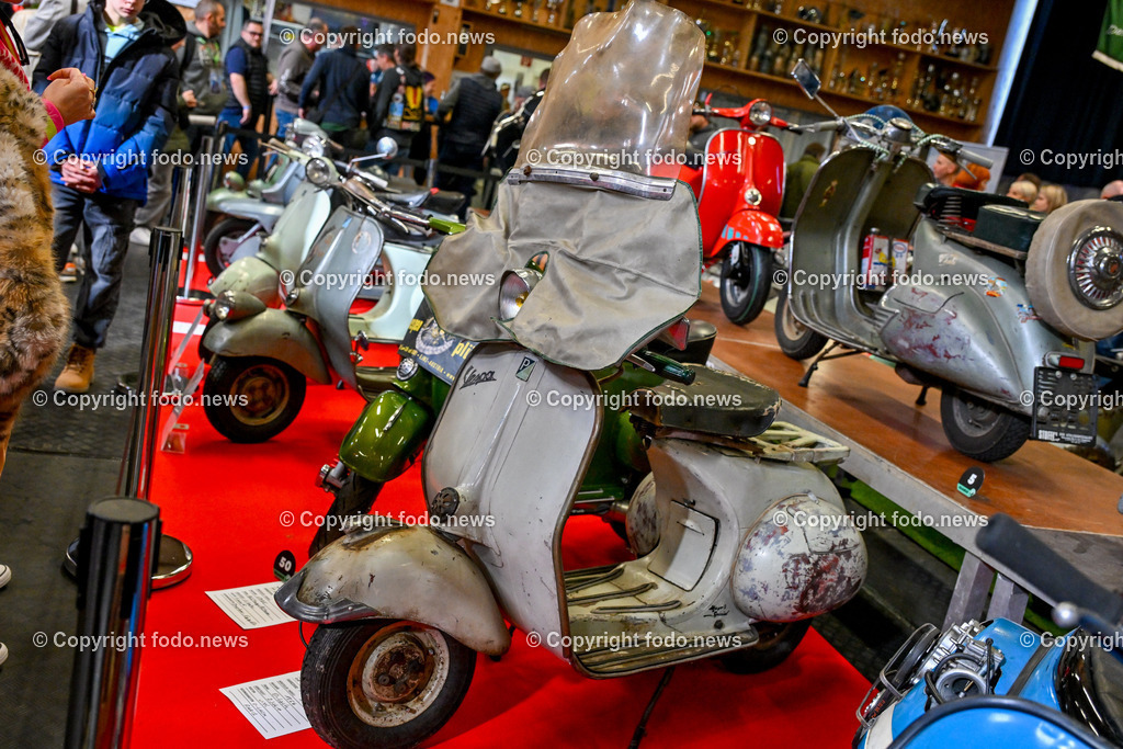Vespa Custom Show_ Neumarkt Mkr._ 01.03.2025-5 | 01.03.2025, Neumarkt im Mklr., AUT, Neumarkt im Mkr., im Bild Vespa Custom Show 2025©Harald Dostal / fodo.news
